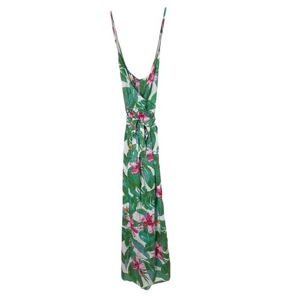 ASOS SWIM Cami Dress, Multicolor Floral, Leg Slit, Beachy, Resort Summer 10 NEW! - Picture 2 of 10